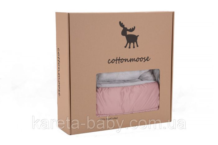 Зимний конверт Cottonmoose Combi 736/111/72/142 pink (розовая пудра)