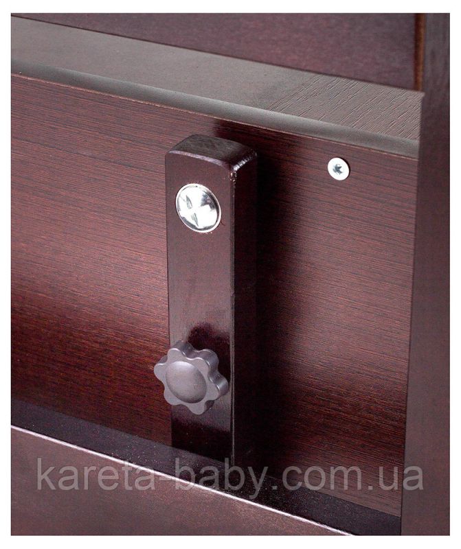 Кровать Babyroom Дина D303 маятник, ящик  венге