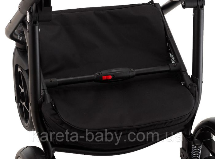 Коляска 2 в 1 Adamex Hybryd Plus BR244 светло-бежевый - бежевая кожа (выдавленная точка)