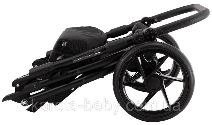 Коляска 2 в 1 Adamex Hybryd Plus BR224 сиреневый - сиреневая кожа (выдавленная точка)