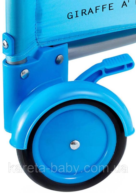 Манеж-кровать Quatro Giraffe P610SR blue