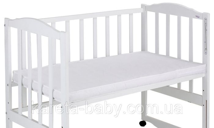 Матрас Babyroom BKP-7 (кокос, поролон) 7 см  белый