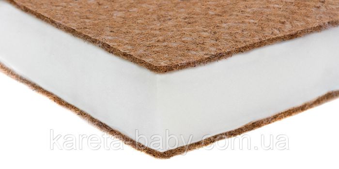 Матрас Солодких Снів Eco Cotton Comfort Premium - 12 см (кокос, полиуретан, кокос)