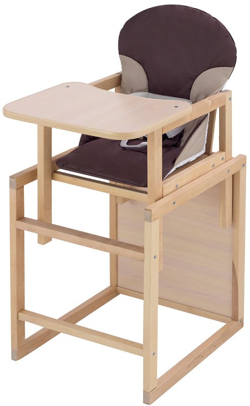 Стульчик- трансформер Babyroom Карапуз-100 eko МДФ столешница  шоколад-капучино