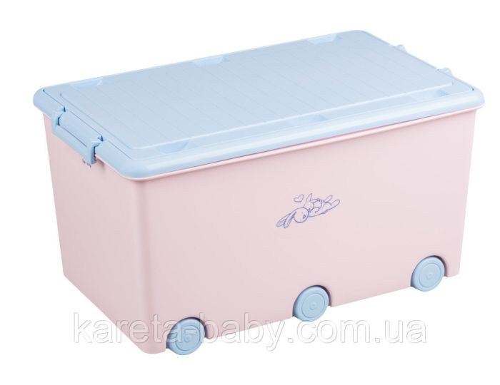 Ящик для игрушек Tega Little Bunnies KR-010 104 light pink