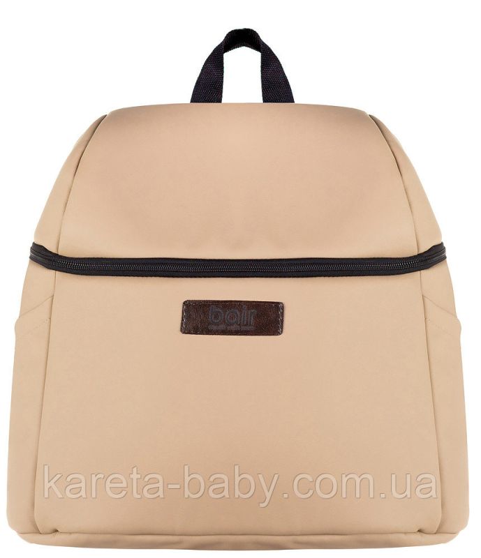 Коляска 2 в 1 Bair Leo кожа 100% GN-38 капучино