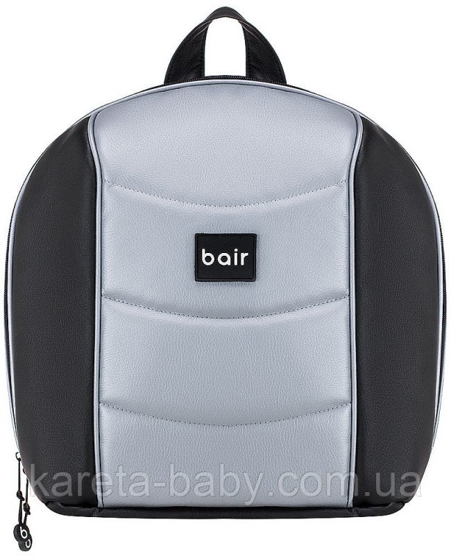 Коляска 2 в 1 Bair Play Plus BPL-110 сірий (перламутр) - чорний