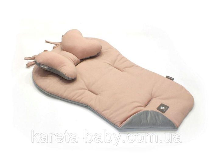 Матрас в коляску Cottonmoose Butterfly 552/113/117 розовая пудра