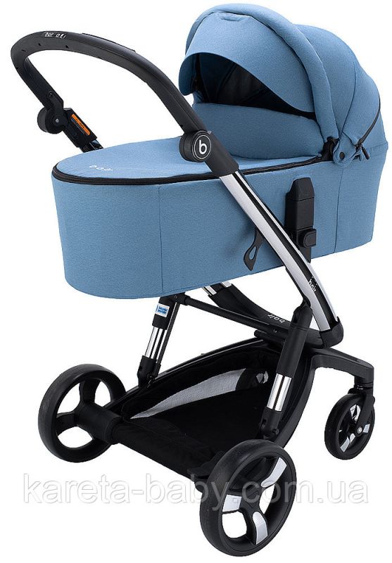 Коляска 2 в 1 Bair Electra B-touch system BE-03 blue (голубой)