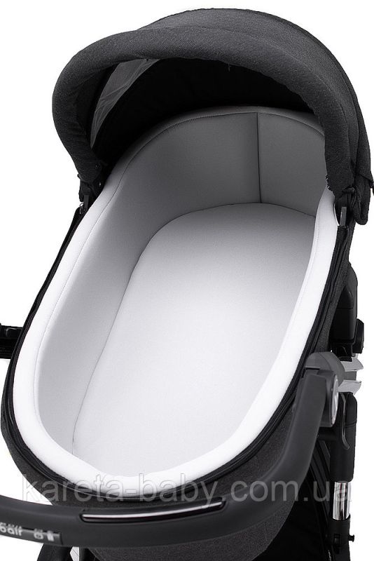 Коляска 2 в 1 Bair Electra B-touch system BE-01 black (чорний)