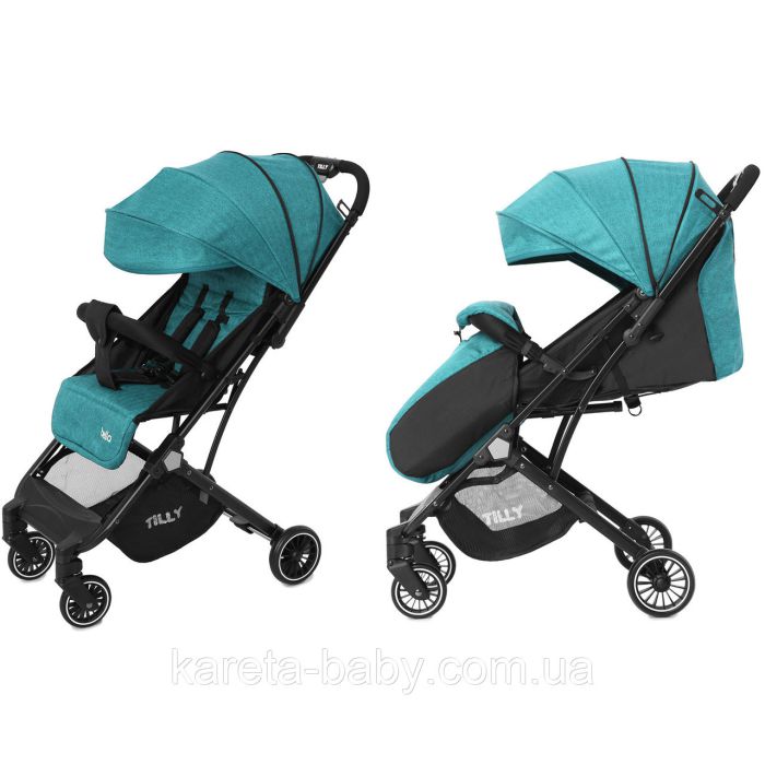 Прогулочная коляска Tilly Bella T-163 Pear Green +дождевик S/1/