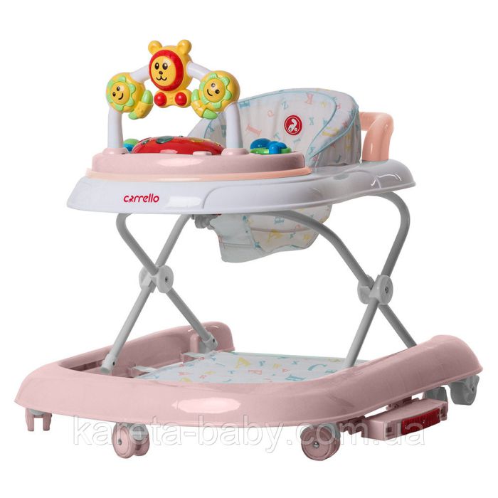 Ходунки 3 в 1 CARRELLO Libero CRL-9602/2 Rose