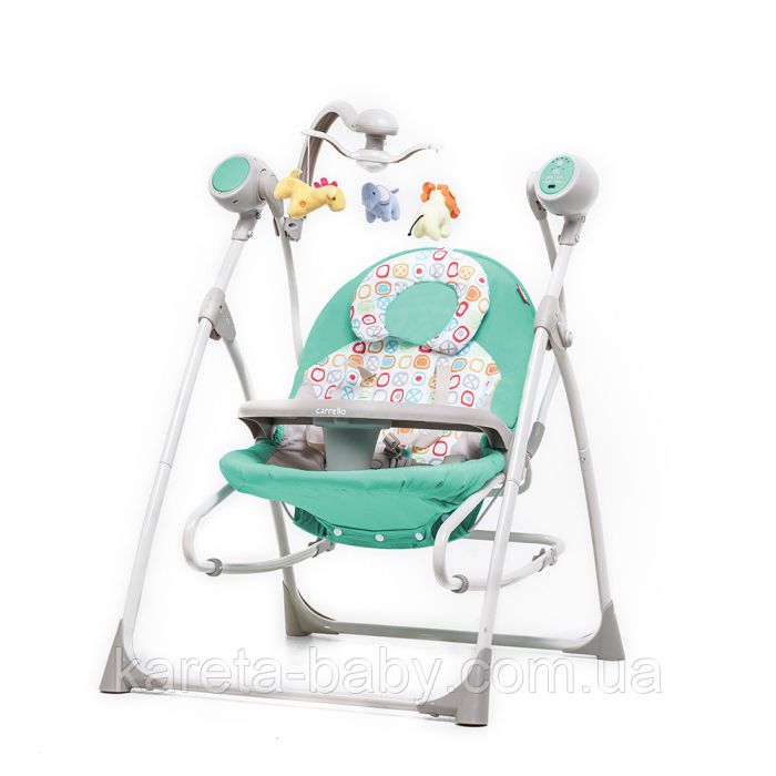 Кресло-качалка CARRELLO Nanny 3 в 1 CRL-0005 Azure /1/ MOQ