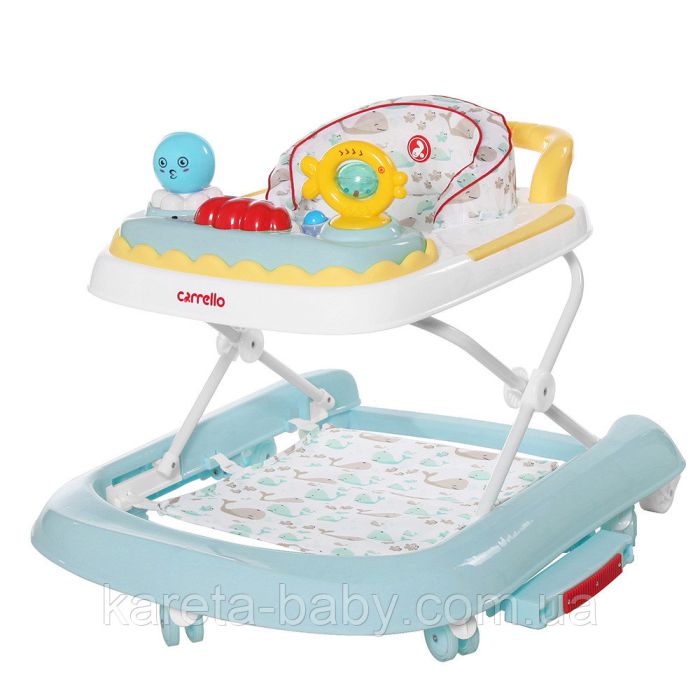 Ходунки 3 в 1 CARRELLO Oceano CRL-9604/2 Blue