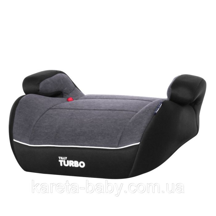 Автокресло-бустер TILLY Turbo T-541/2 Black /10/ MOQ