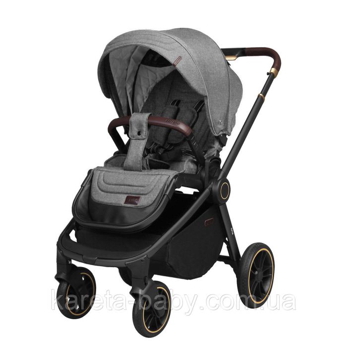Коляска прогулянкова CARRELLO Epica CRL-8509 Silver Grey + дощовик