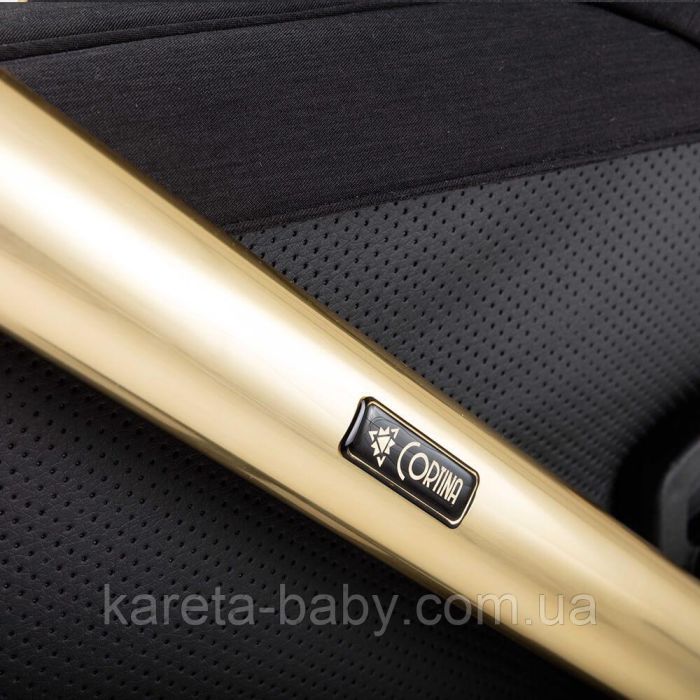 Коляска 2 в 1 Adamex Cortina CT-400 чорна
