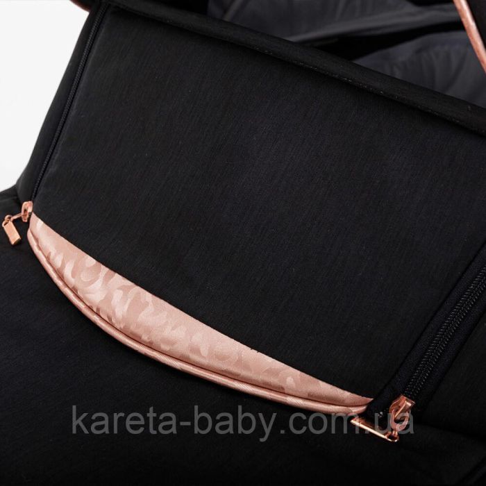Коляска 2 в 1 Adamex Cortina CT-402 чорна