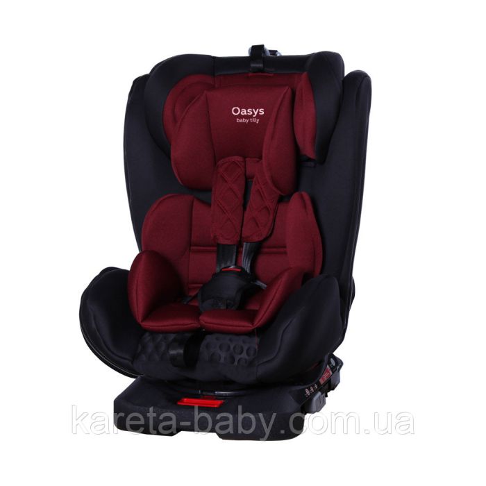Автокресло TILLY Oasys T-551 Red 0+1+2+3 ISOFIX с поворотом /2/