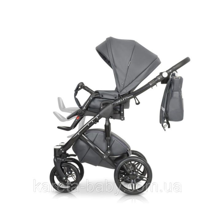 Коляска 2 в 1 Riko Naturo Ecco 04 Antracite