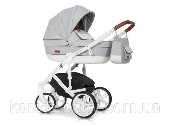Коляска 2 в 1 Riko Naturo 01 Grey Fox