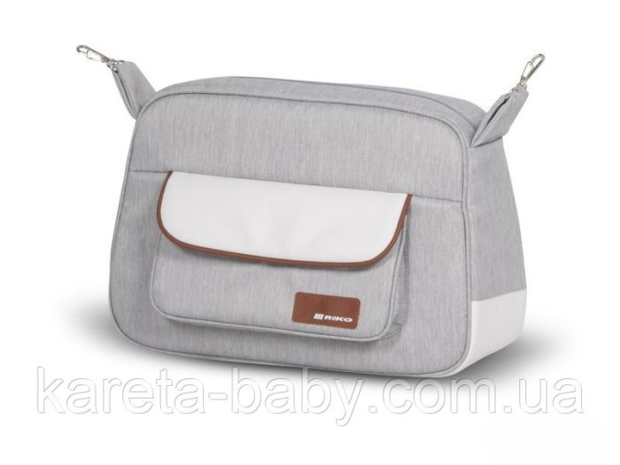 Коляска 2 в 1 Riko Naturo 01 Grey Fox