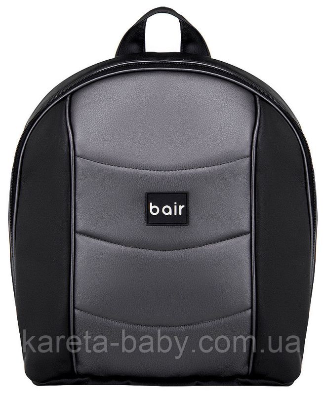 Коляска 2 в 1 Bair Play Plus BPL-114 графіт (перламутр) - чорний
