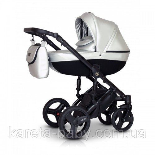 Коляска 2 в 1 Verdi Mirage Limited , silver shine, серебро