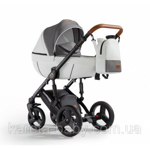 Коляска 2 в 1 Verdi Orion , 06, White&Jeans, белый