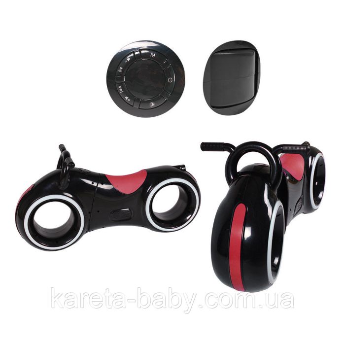 Беговел GS-0020 Black/Red Bluetooth LED-подсветка кор./1/