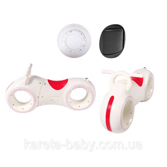 Беговел GS-0020 White/Red Bluetooth LED-подсветка кор./1/