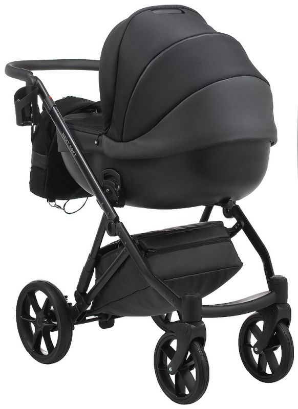 Коляска 2 в 1 Bair Next Soft 02 черный