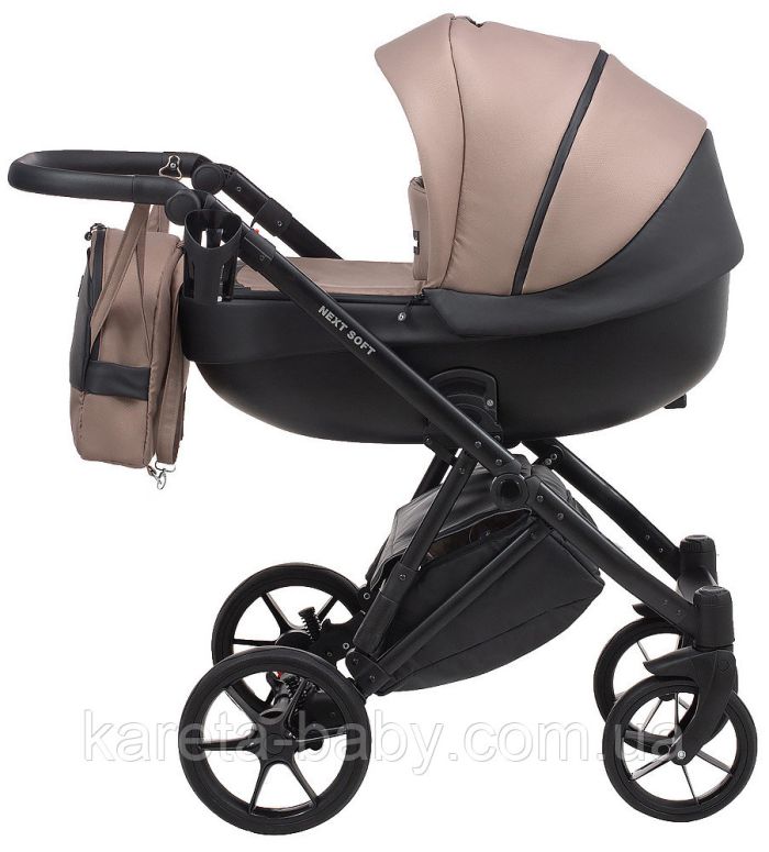 Коляска 2 в 1 Bair Next Soft 03 капучіно
