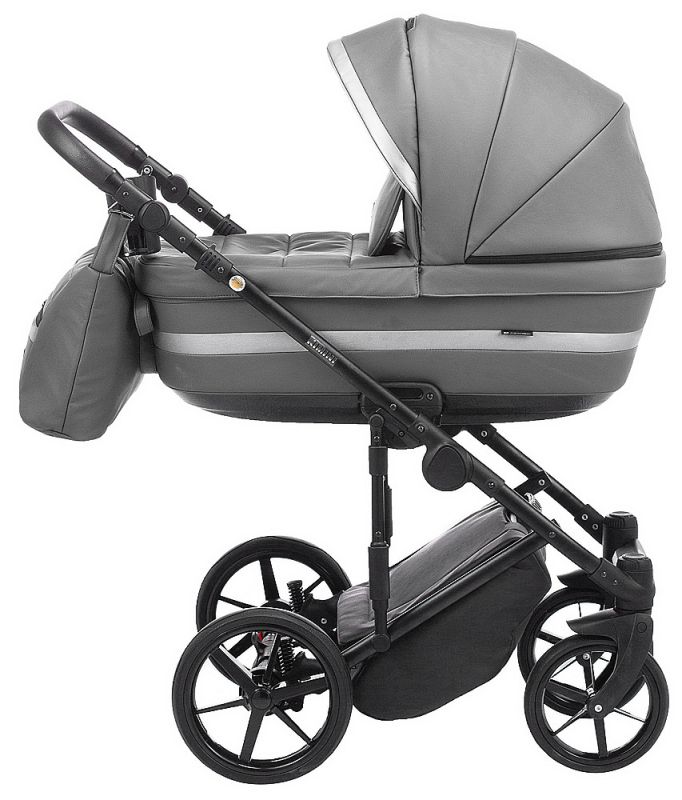 Коляска 2 в 1 Adamex Rimini ECO кожа 100% RI-209