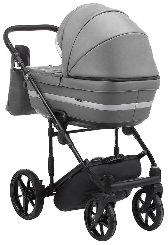 Коляска 2 в 1 Adamex Rimini ECO кожа 100% RI-209