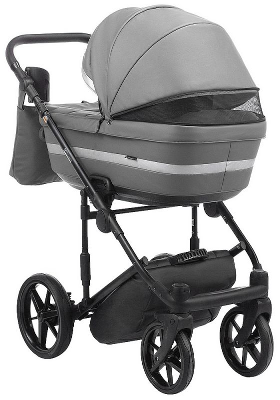 Коляска 2 в 1 Adamex Rimini ECO кожа 100% RI-209