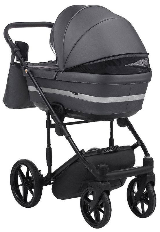 Коляска 2 в 1 Adamex Rimini ECO кожа 100% RI-211