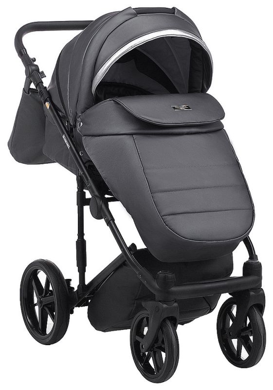 Коляска 2 в 1 Adamex Rimini ECO кожа 100% RI-211