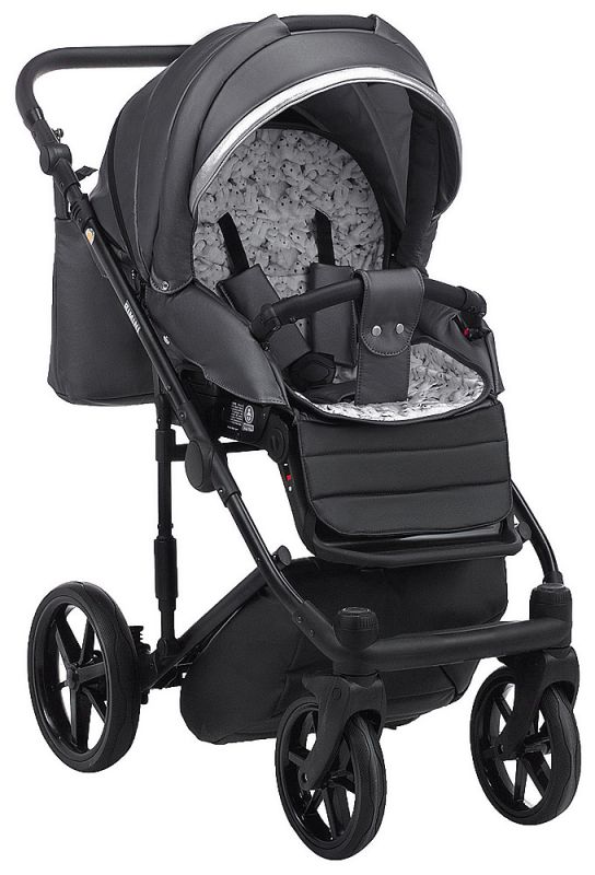 Коляска 2 в 1 Adamex Rimini ECO кожа 100% RI-211