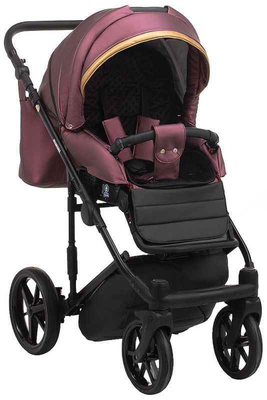 Коляска 2 в 1 Adamex Rimini ECO кожа 100% RI-248