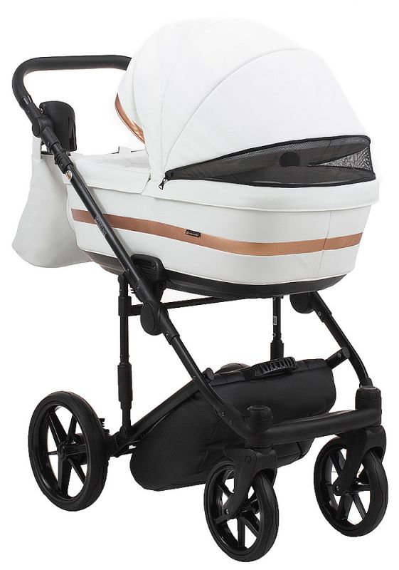 Коляска 2 в 1 Adamex Rimini ECO кожа 100% RI-202