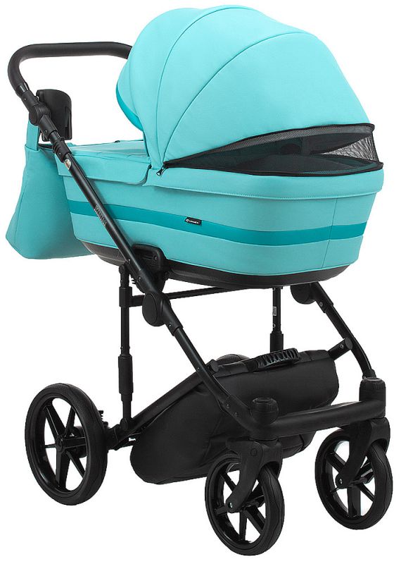 Коляска 2 в 1 Adamex Rimini ECO кожа 100% RI-232