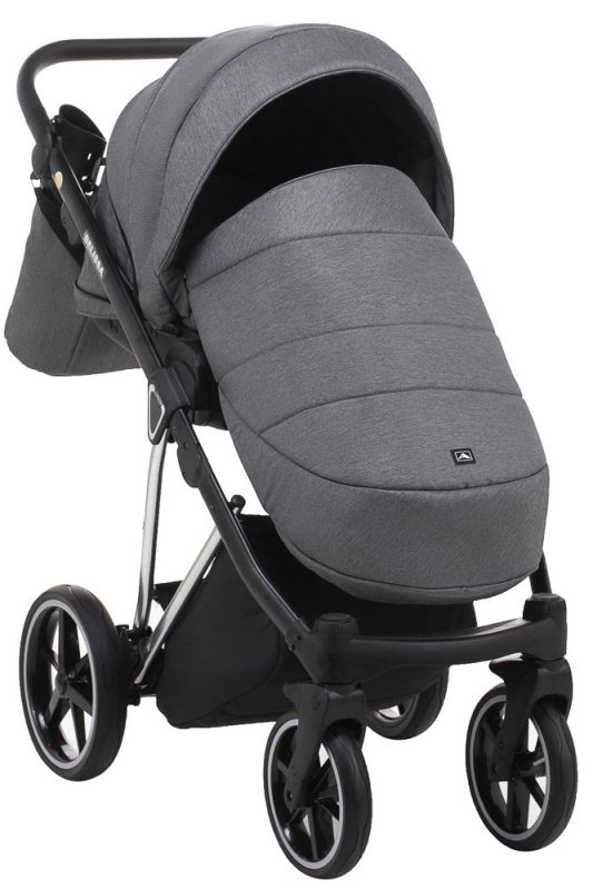 Коляска 2 в 1 Adamex Belissa Special Edidion (Chrome) PS-609