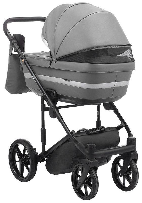 Коляска 2 в 1 Adamex Rimini ECO кожа 100% RI-209