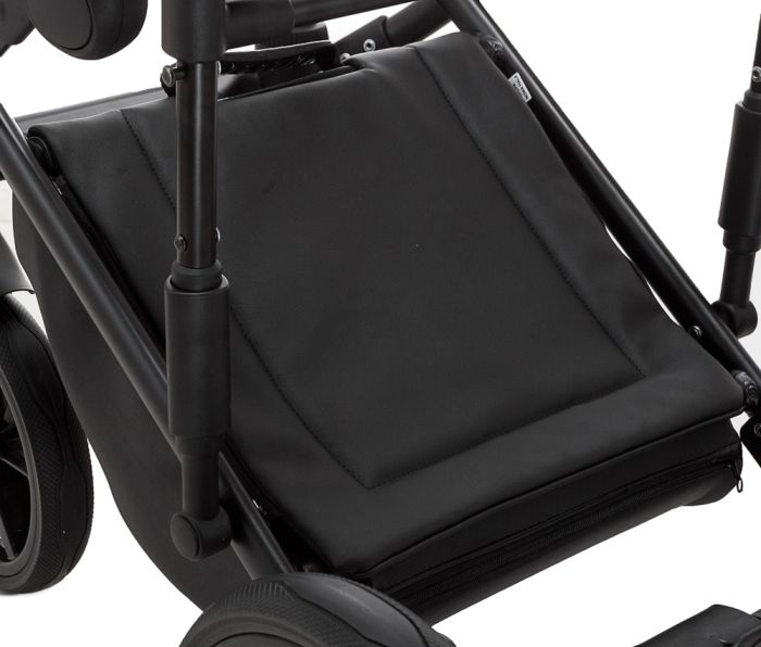 Коляска 2 в 1 Adamex Porto Light ECO кожа 100% SA-5 графит