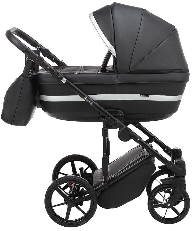 Коляска 2 в 1 Adamex Rimini ECO шкіра 100% RI-204