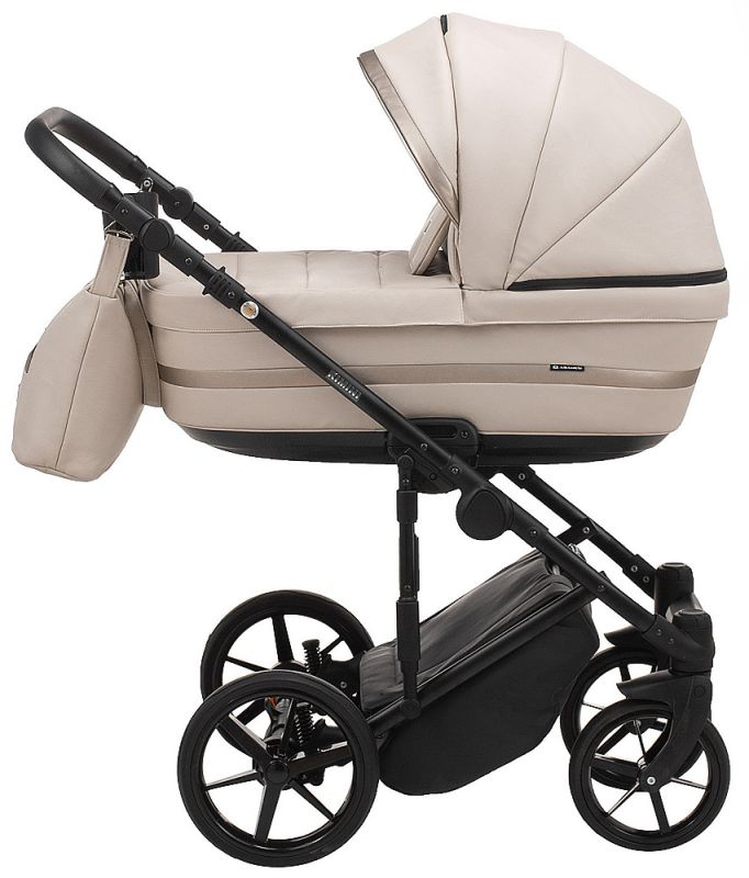 Коляска 2 в 1 Adamex Rimini ECO кожа 100% RI-213