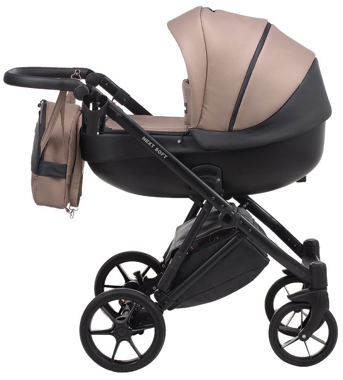 Коляска 2 в 1 Bair Next Soft 03 капучіно