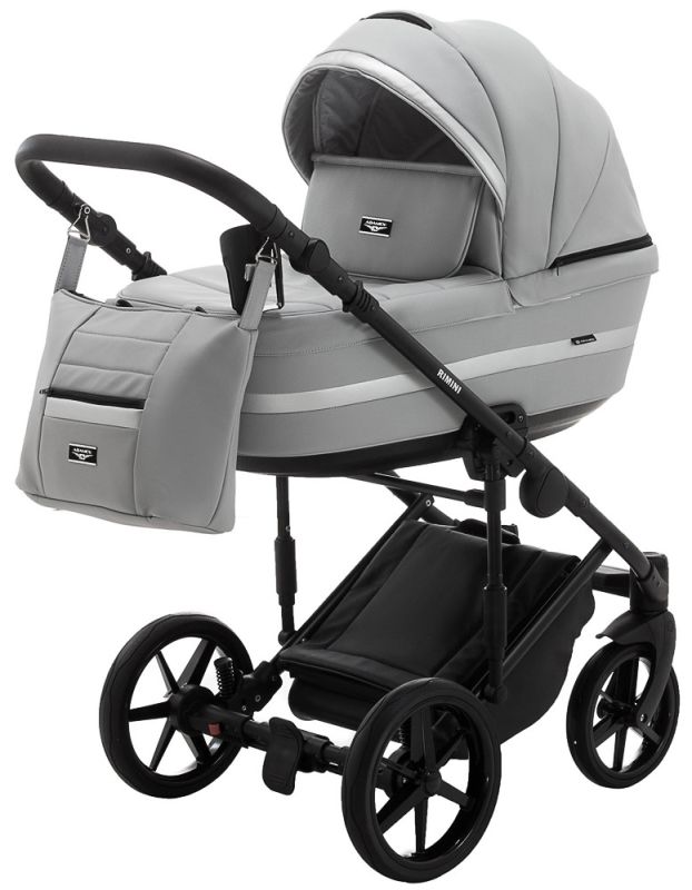 Коляска 2 в 1 Adamex Rimini ECO шкіра 100% RI-207