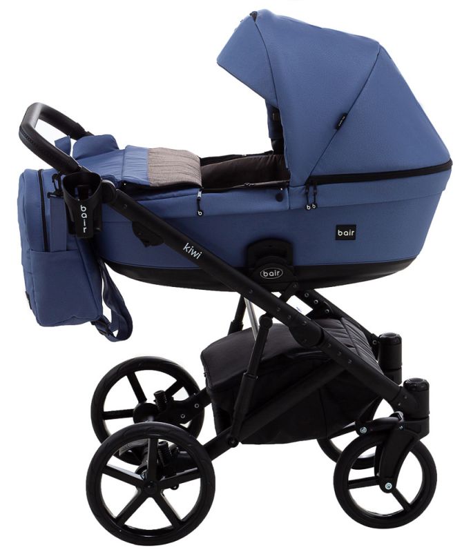 Коляска 2 в 1 Bair Kiwi Soft BKS-43 синий